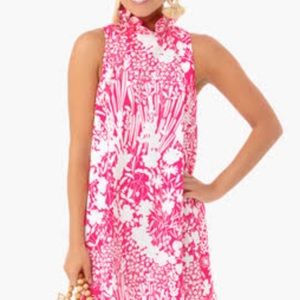 Tuckernuck Blythe pink floral dress M